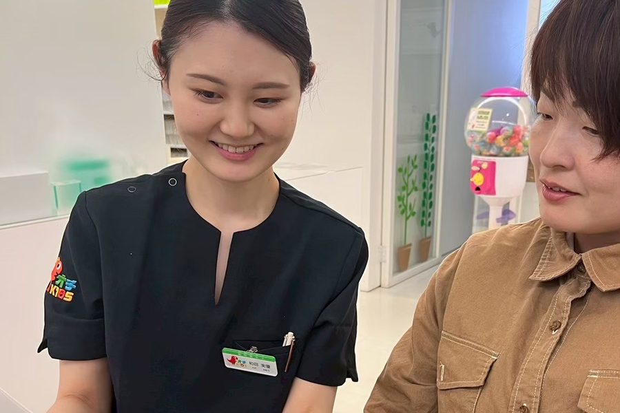 予防歯科の様子